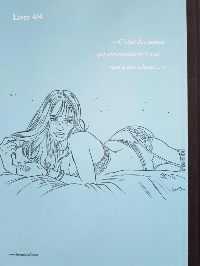 Verso de l'album Une nuit à Rome Livre 4