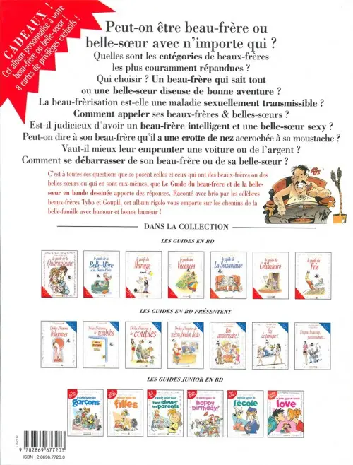 Verso de l'album Le Guide Tome 13 Le guide du beau-frère et de la belle-sœur