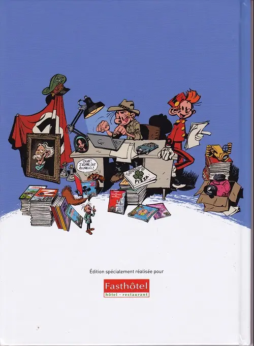 Verso de l'album Spirou et Fantasio Tome 51 Alerte aux Zorkons