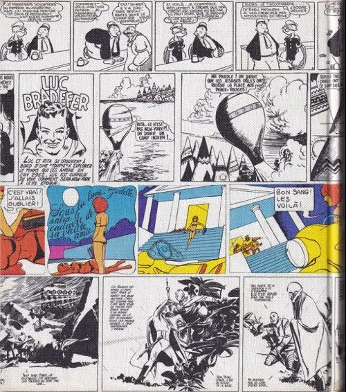 Verso de l'album Les chefs-d'œuvre de la bande dessinée