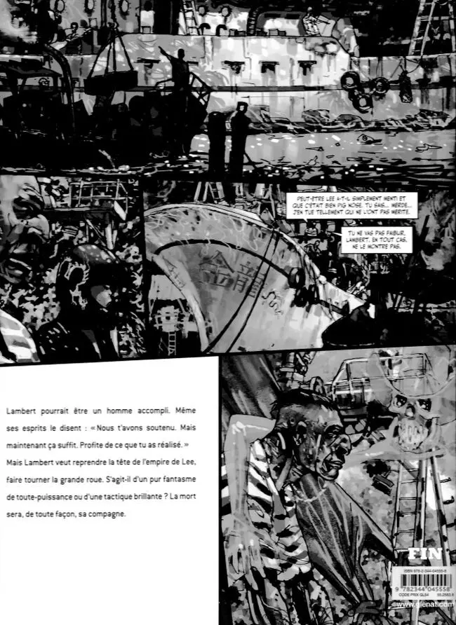 Verso de l'album Le Rêve du requin Tome 6 Jackpot