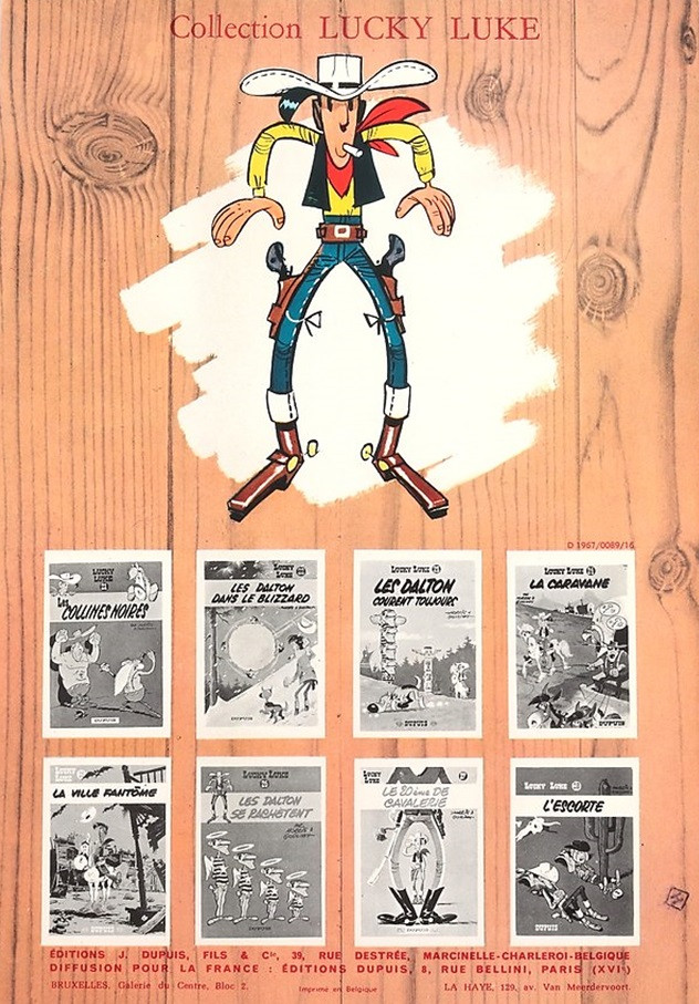 Verso de l'album Lucky Luke Tome 29 Des barbelés sur la prairie