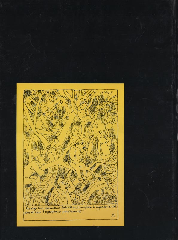 Verso de l'album Rodolphe Töpffer - Littérature en estampes M. Jabot M. Crépin M. Vieux Bois M. Pencil Docteur Festus Histoire d'Albert M. Cryptogame
