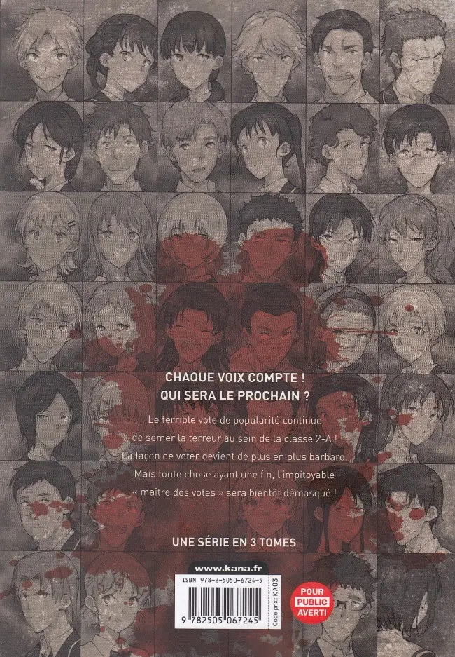 Verso de l'album Death's Choice Tome 3