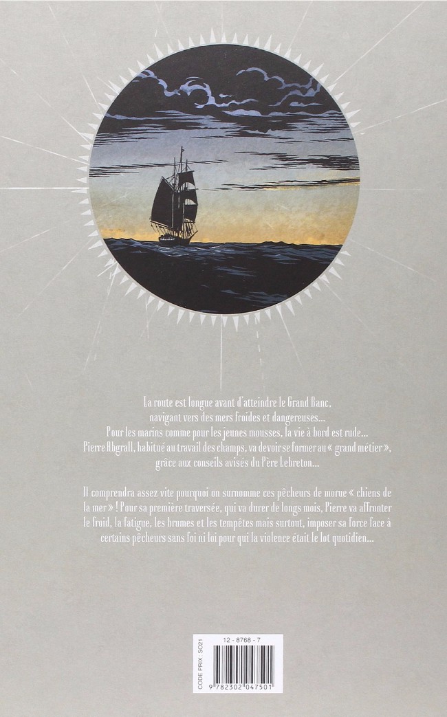 Verso de l'album Entre terre & mer Tome 3 La Belle Lavandière