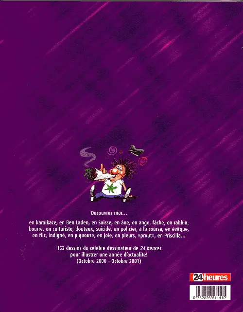 Verso de l'album Burki 01