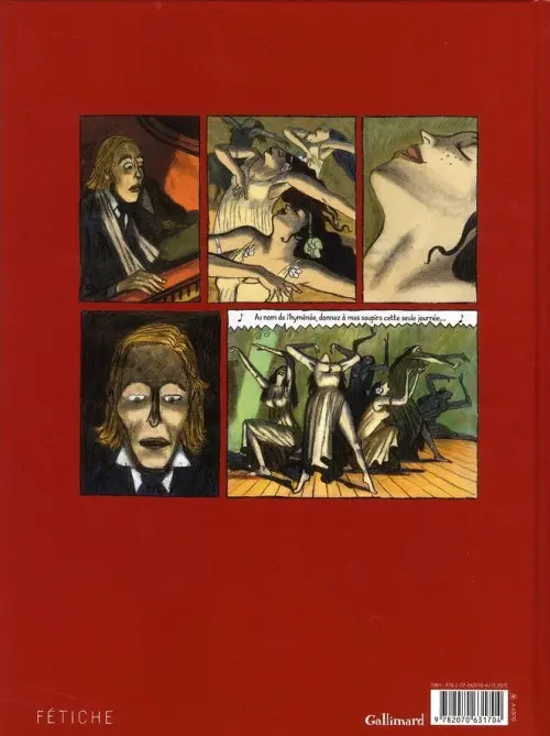 Verso de l'album Le Fantôme de l'Opéra Première partie