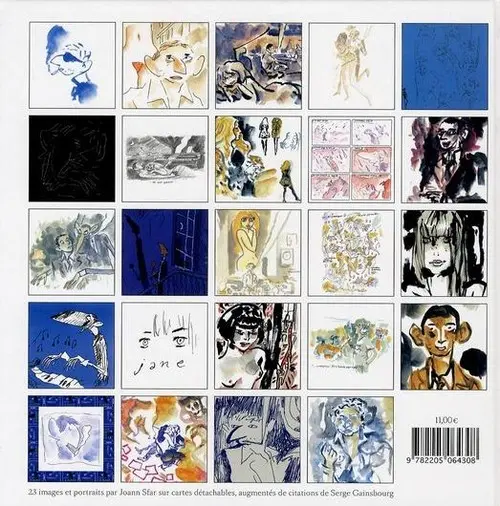Verso de l'album Gainsbourg Gainsbourg (images)