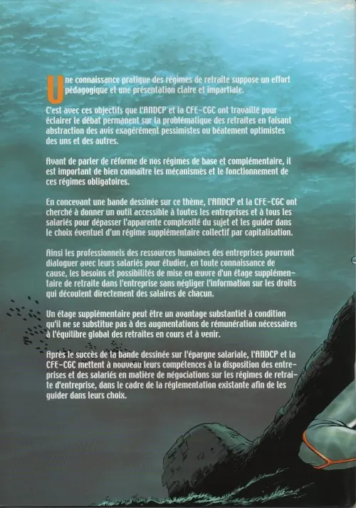 Verso de l'album 2235 l'odyssée de la retraite