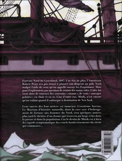 Verso de l'album Groenland Manhattan