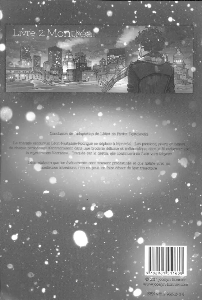 Verso de l'album L'Idiot Tome 2 Montréal