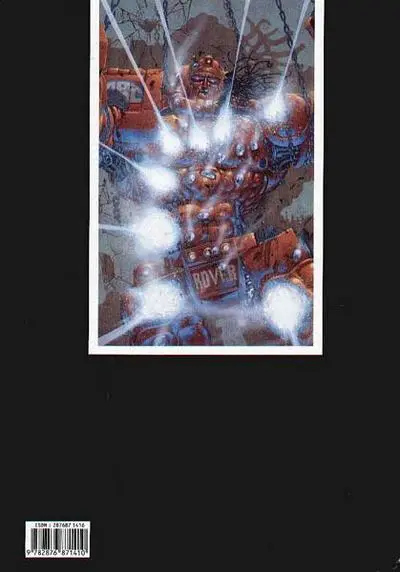 Verso de l'album ABC Warriors Tome 2 La 7ème tête