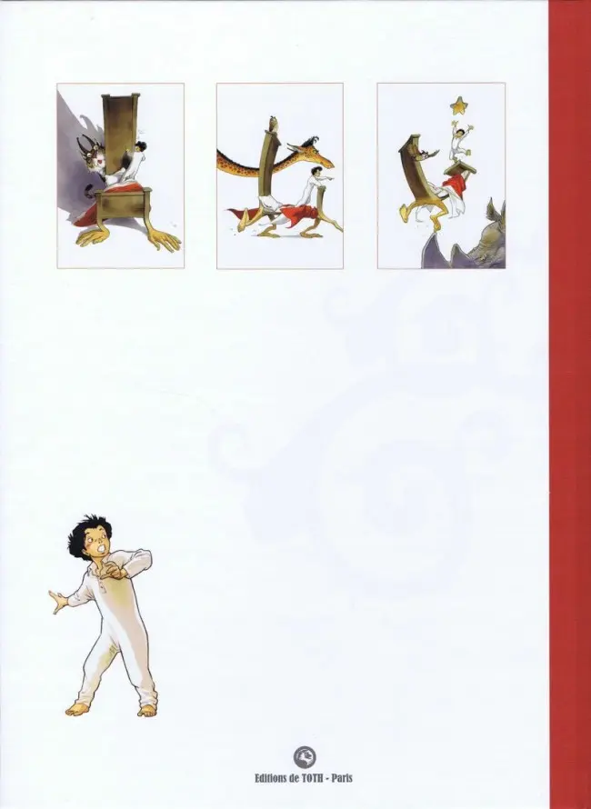 Verso de l'album Little Nemo Tome 1 Wake up !