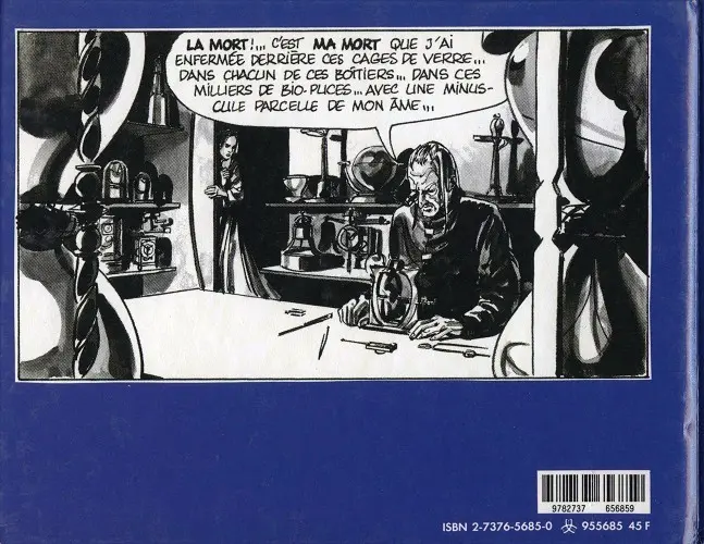 Verso de l'album Machine, célibataire...