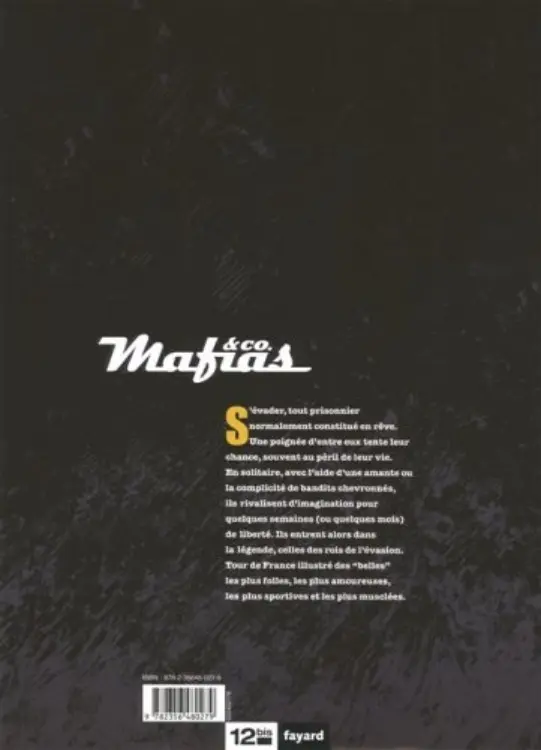 Verso de l'album Mafias & Co. Tome 1 Ils se sont évadés