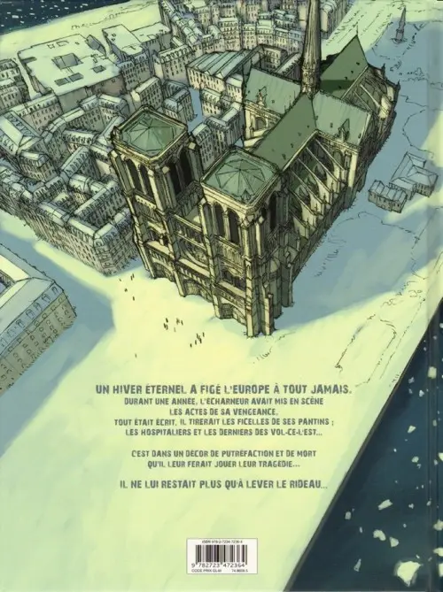 Verso de l'album Neige Fondation Tome 2 L'Écharneur