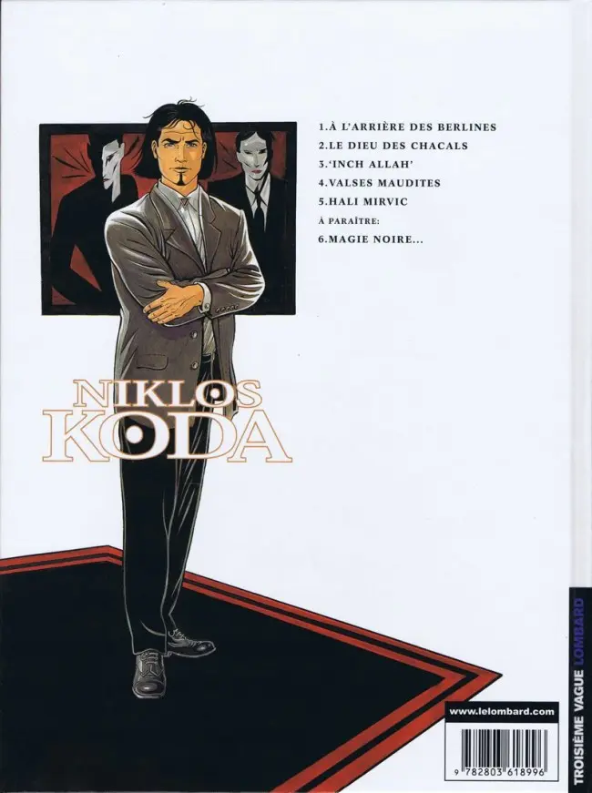 Verso de l'album Niklos Koda Tome 5 Hali Mirvic