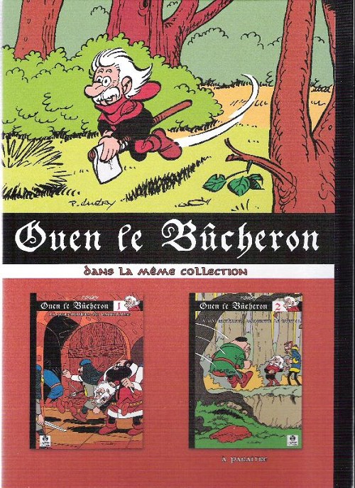 Verso de l'album Ouen le bûcheron Tome 1 La prisonnière de Barbetorse