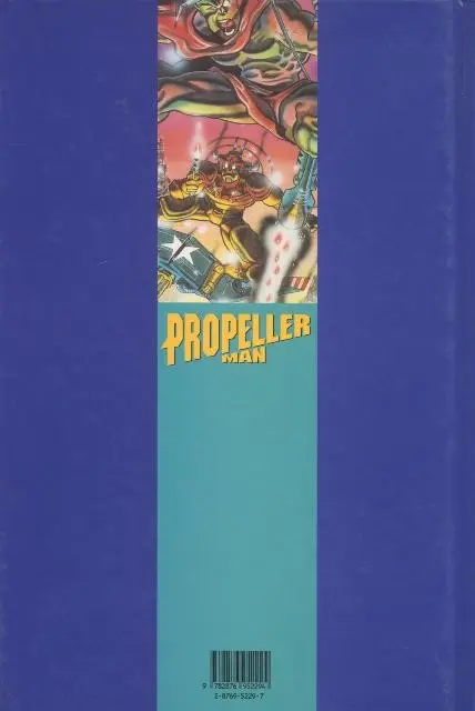 Verso de l'album Propeller Man Tome 1