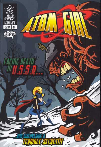 Couverture de l'album ASH - L'Académie des Super-Héros Atom Girl #1