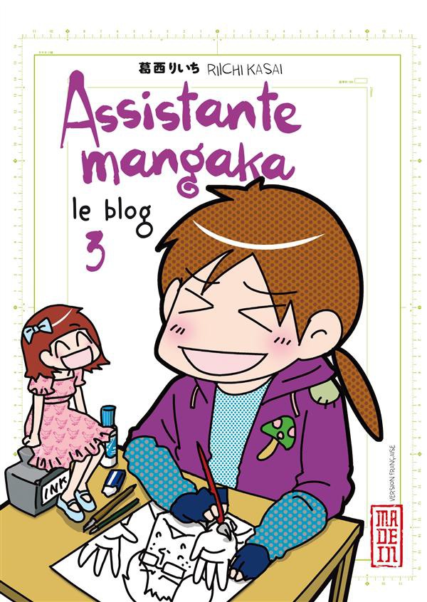 Couverture de l'album Assistante Mangaka - Le Blog Tome 3