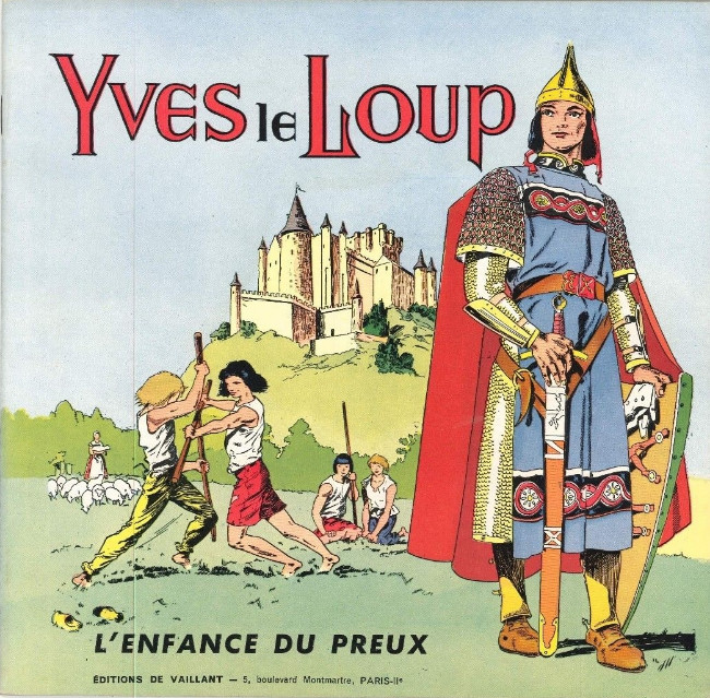 Couverture de l'album Yves le Loup Tome 1 L'enfance du preux
