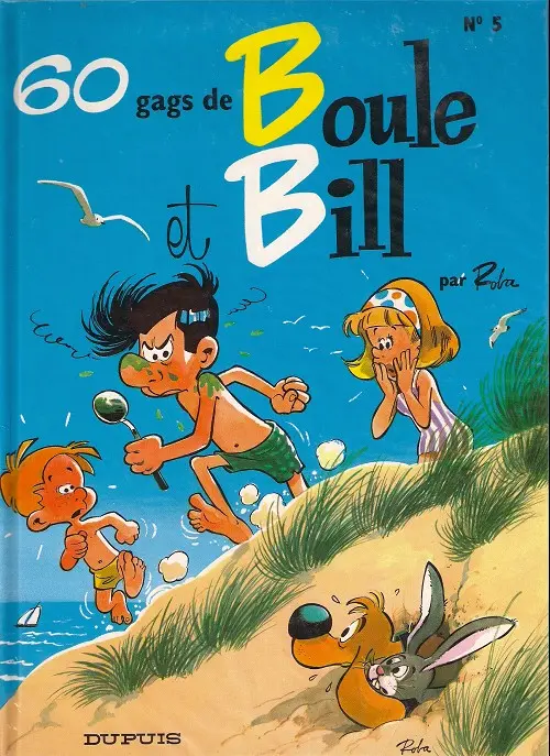 Couverture de l'album Boule & Bill Tome 5 60 gags de Boule et Bill