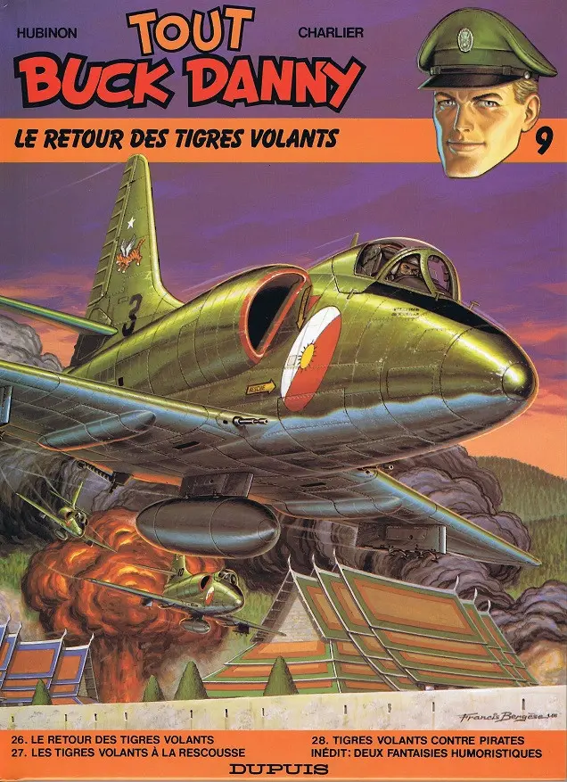 Couverture de l'album Tout Buck Danny Tome 9 Le retour des Tigres Volants