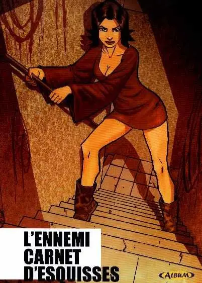 Couverture de l'album L'Ennemi Tome 3 Carnet de croquis