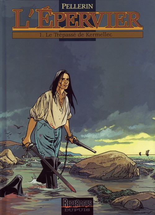 Couverture de l'album L'Épervier Tome 1 Le Trépassé de Kermellec