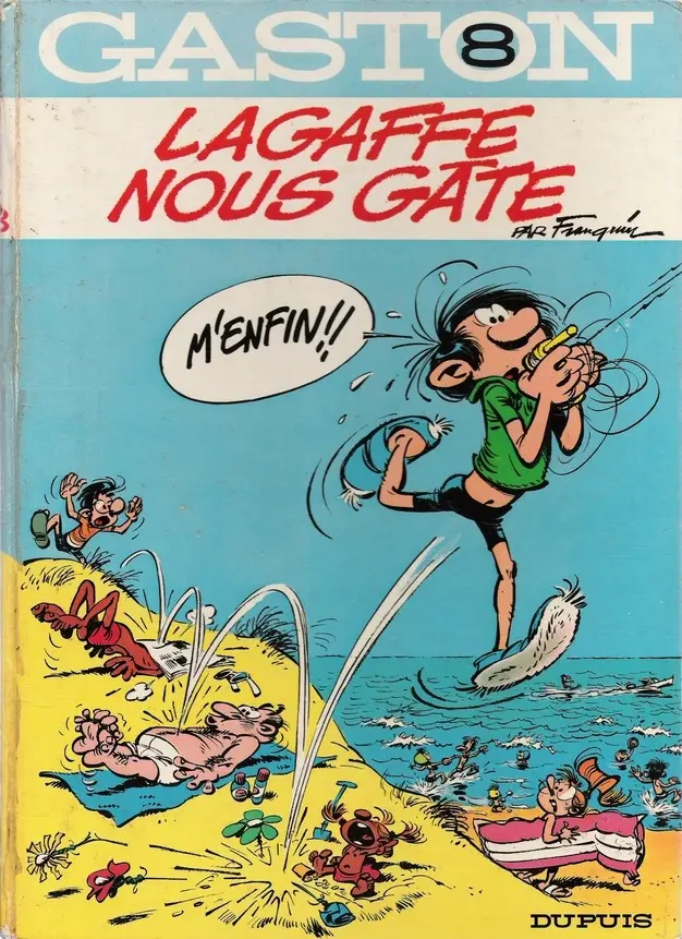 Couverture de l'album Gaston Tome 8 Lagaffe nous gâte