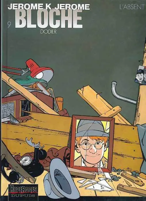 Couverture de l'album Jérôme K. Jérôme Bloche Tome 9 L'absent