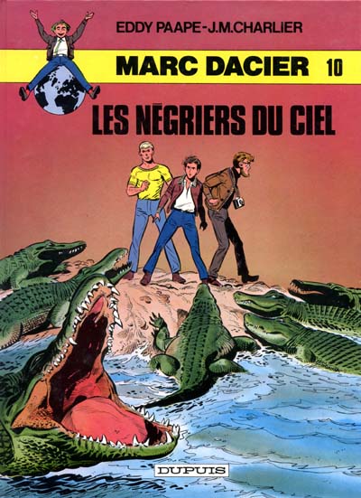 Couverture de l'album Marc Dacier Couleurs Tome 10 Les négriers du ciel