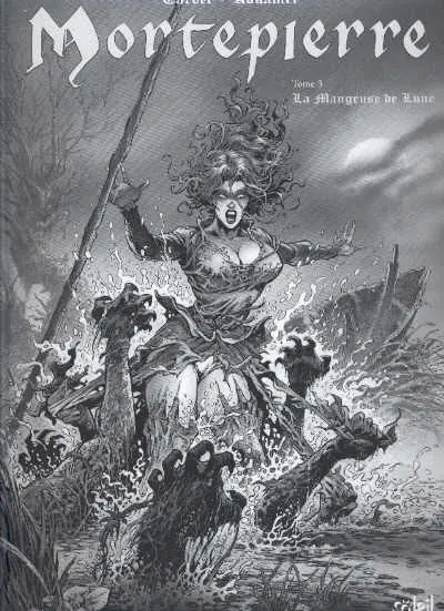 Couverture de l'album Mortepierre Tome 3 La mangeuse de Lune