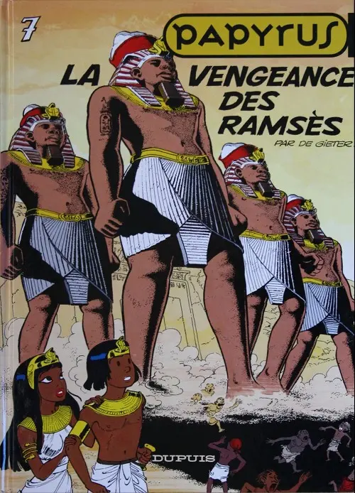 Couverture de l'album Papyrus Tome 7 La vengeance des Ramsès
