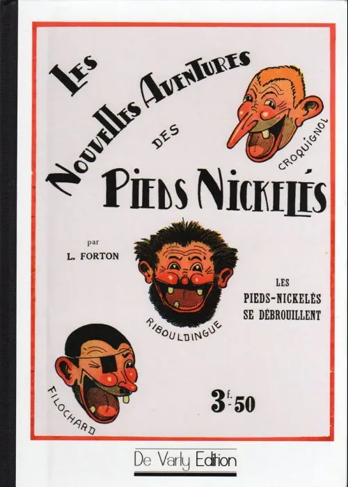 Couverture de l'album Les Pieds Nickelés Tome 1 Les pieds-nickelés se débrouillent