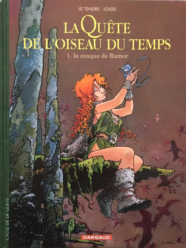 Couverture de l'album La Quête de l'oiseau du temps Tome 1 La conque de Ramor