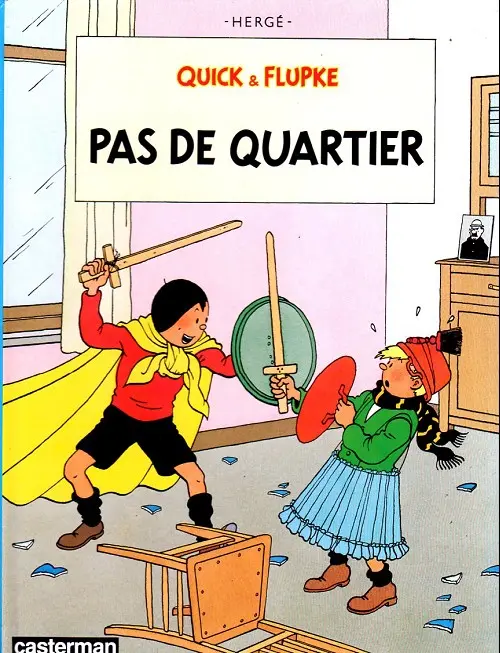 Couverture de l'album Quick et Flupke - Gamins de Bruxelles Tome 6 Pas de quartier