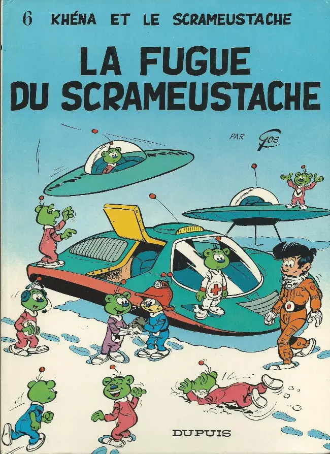 Couverture de l'album Le Scrameustache Tome 6 La fugue du Scrameustache