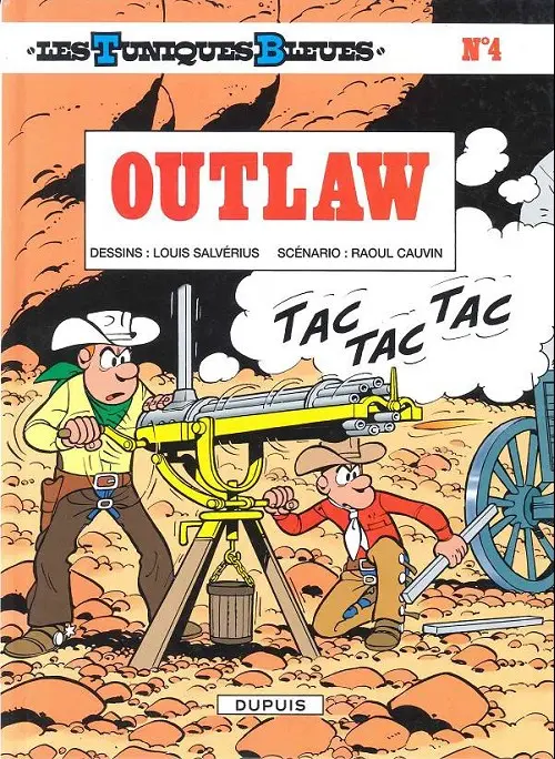Couverture de l'album Les Tuniques Bleues Tome 4 Outlaw