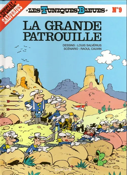 Couverture de l'album Les Tuniques Bleues Tome 9 La grande patrouille