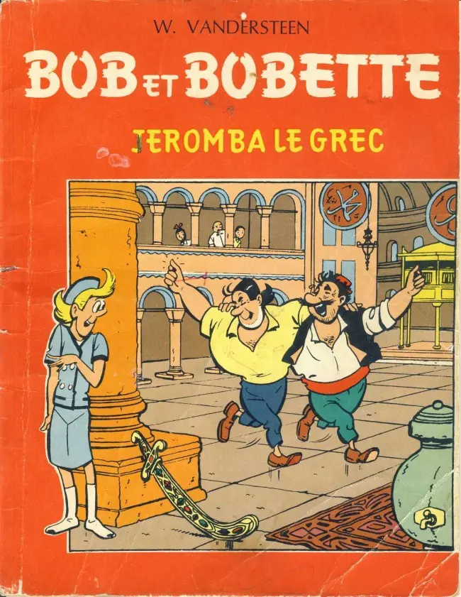 Couverture de l'album Bob et Bobette Tome 53 Jéromba le Grec