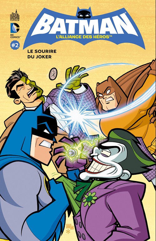 Couverture de l'album Batman : L'Alliance des héros Tome 2 Le sourire du Joker