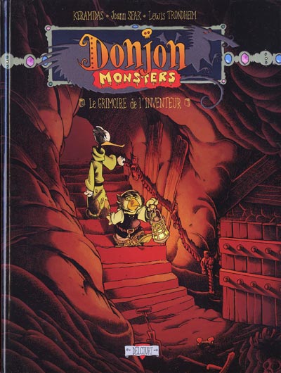 Couverture de l'album Donjon Monsters Tome 12 Le grimoire de l'inventeur