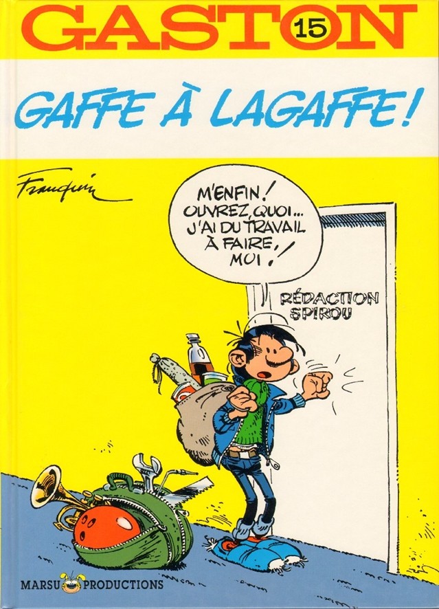 Couverture de l'album Gaston Tome 15 Gaffe à Lagaffe !