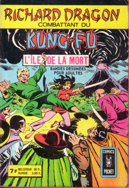 Couverture de l'album Richard Dragon - Combattant du Kung-Fu Album N° 3