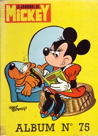 Couverture de l'album Le Journal de Mickey Album N° 75