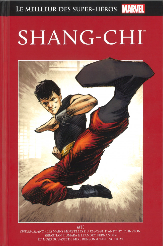 Couverture de l'album Le meilleur des Super-Héros Marvel Tome 53 Shang-Chi