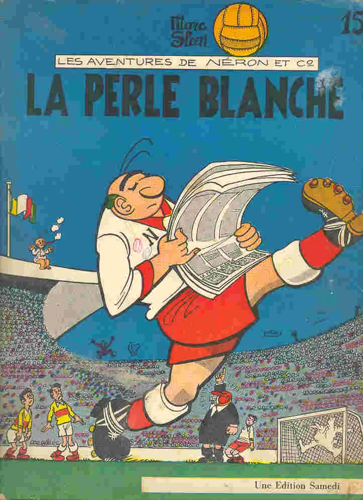 Couverture de l'album Les Aventures de Néron et Co Éditions Samedi Tome 36 La perle blanche