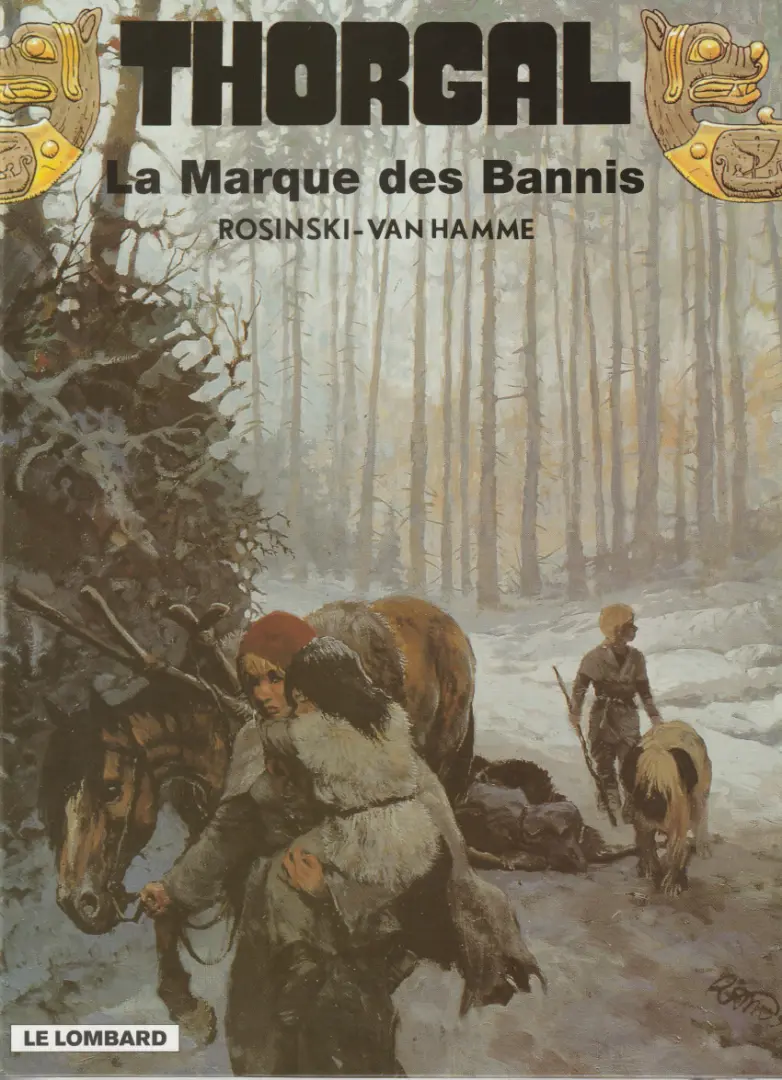 Couverture de l'album Thorgal Tome 20 La marque des bannis